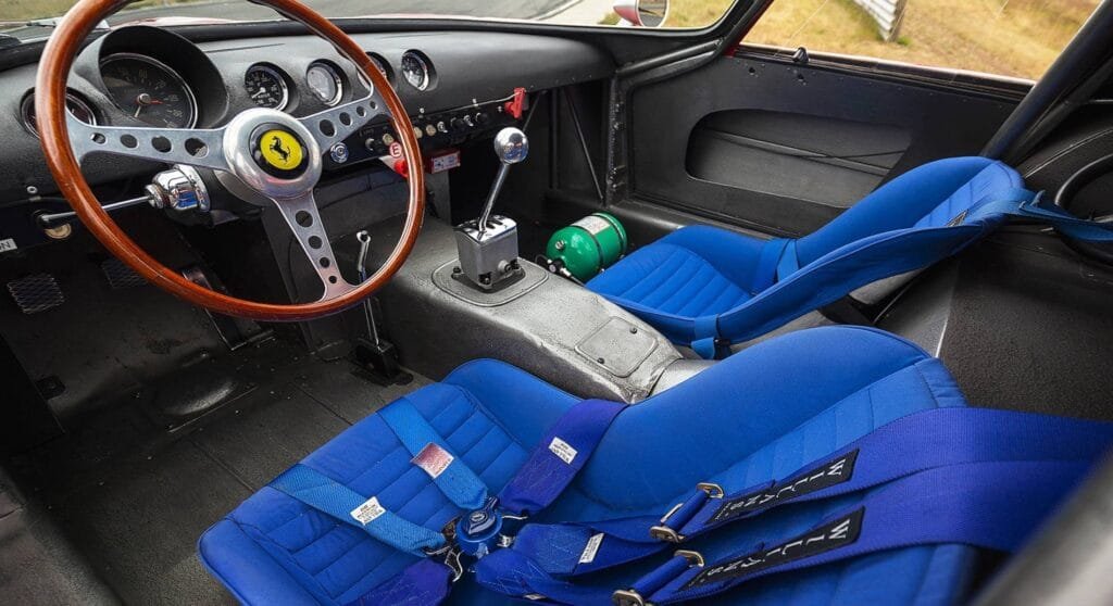 Asientos Ferrari 250 GTO,