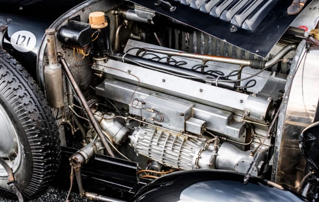 Motor del Bugatti Type 50S | EUROPA COCHE