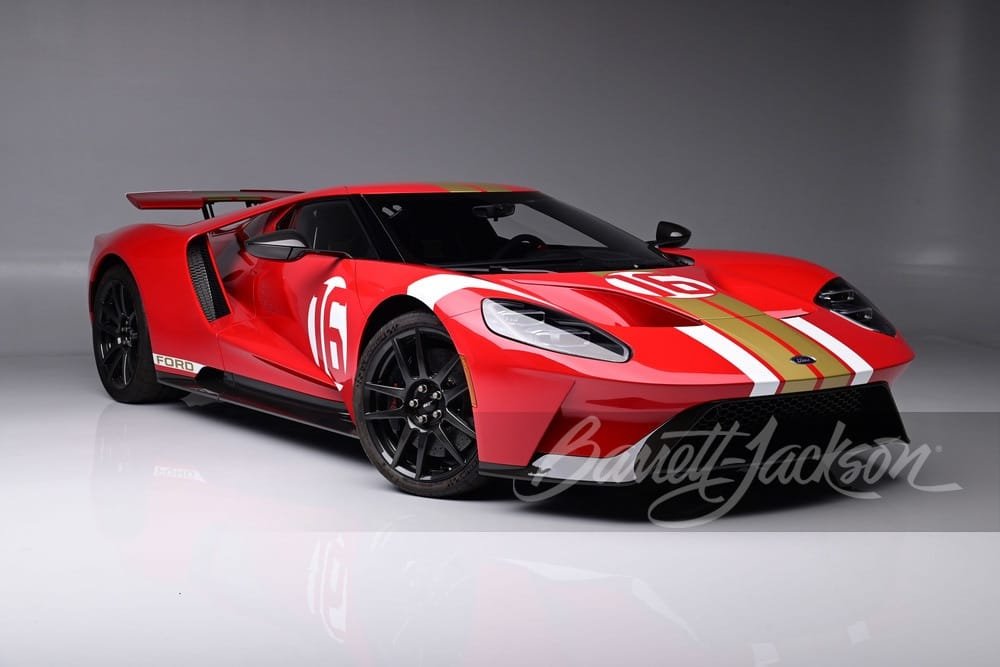 Con solo 30 ejemplares producidos, el Alan Mann Heritage Edition representa la culminación del último año de producción del Ford GT.