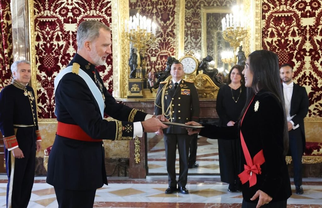 Venezuela estrena embajadora en España 2024: Gladys Gutiérrez entrega Cartas Credenciales al Rey Felipe VI