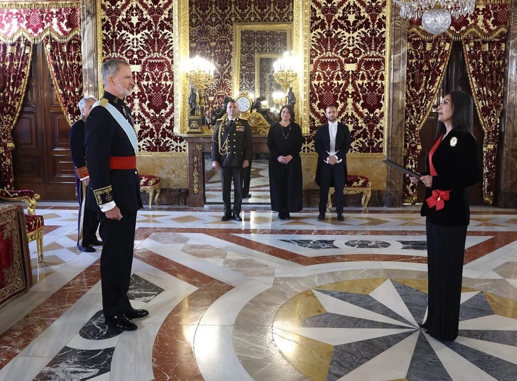 Ceremonia de Entrega de Cartas Credenciales de la embajadora de Venezuela en España Gladys Gutiérrez