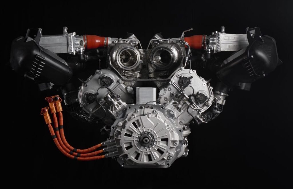 El próximo superdeportivo HPEV de Lamborghini estará equipado con un motor híbrido V8 biturbo