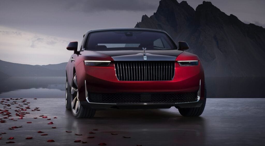 Exterior delantero Rolls-Royce La Rose Noire Droptail | EUROPACOCHE