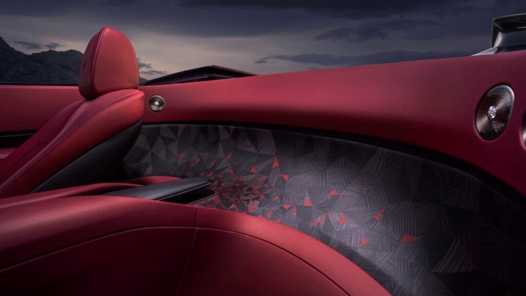 Interior habitáculo Rolls-Royce La Rose Noire Droptail | EUROPACOCHE