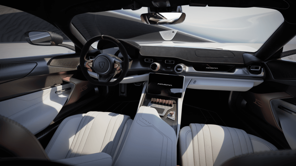 Interior Rimac Nevera 2024 | EUROPACOCHE