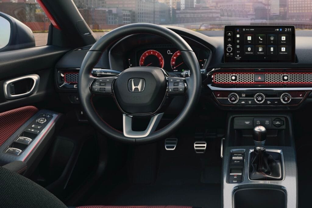 Interior volante Honda Civic Si 2025 | EUROPACOCHE