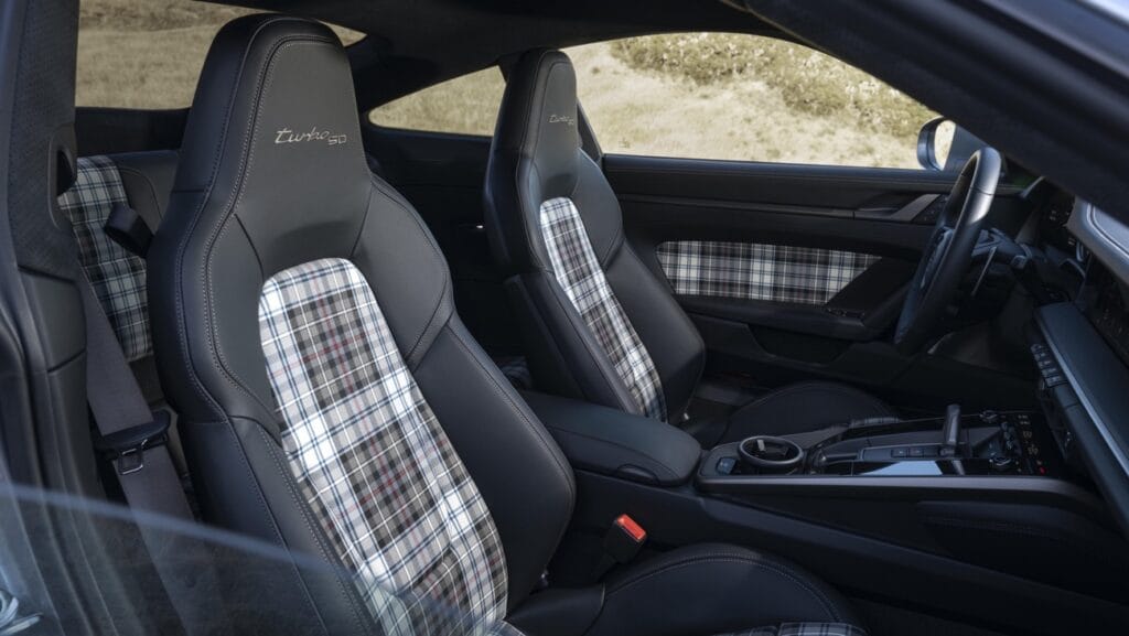 Asientos habitáculo Interior Porsche 911 Turbo 50 Years | EUROPACOCHE