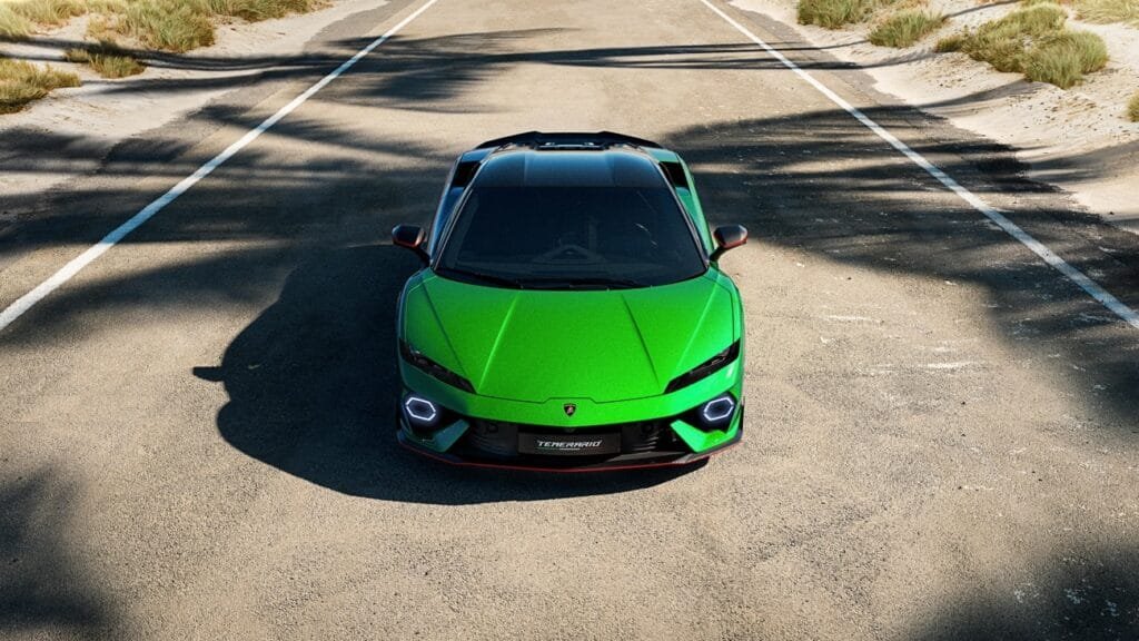 Verde Exterior frontal Lamborghini Temerario | EUROPACOCHE