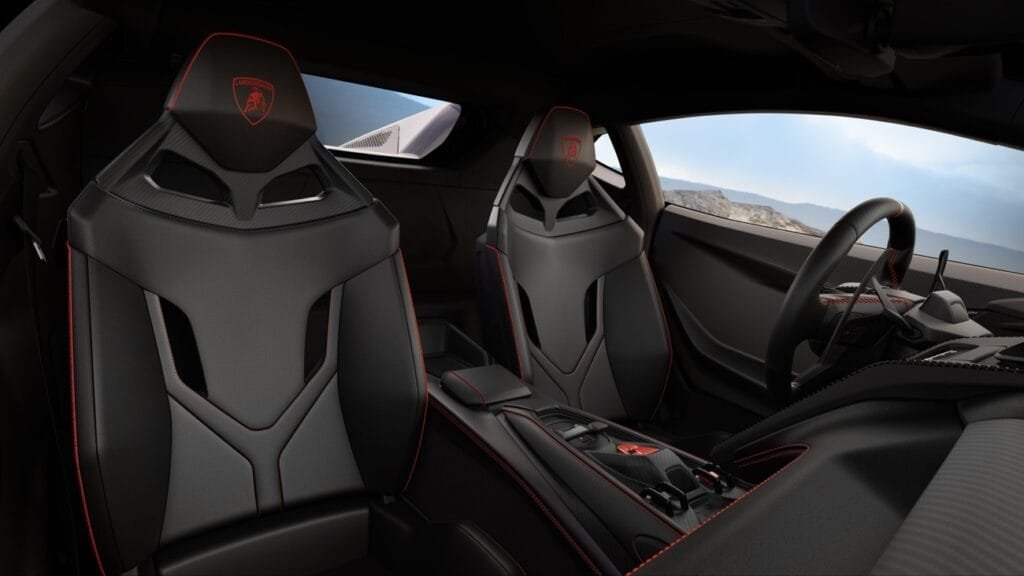 Asientos negro Lamborghini Temerario | EUROPACOCHE