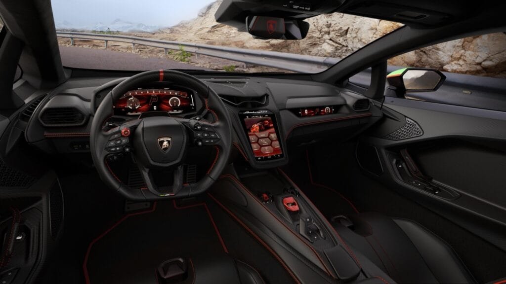Interior black Lamborghini Temerario | EUROPACOCHE