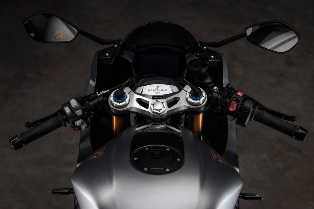 Tanque de gasolina Triumph Speed Triple 1200 RR Breitling Limited Edition | EUROPACOCHE