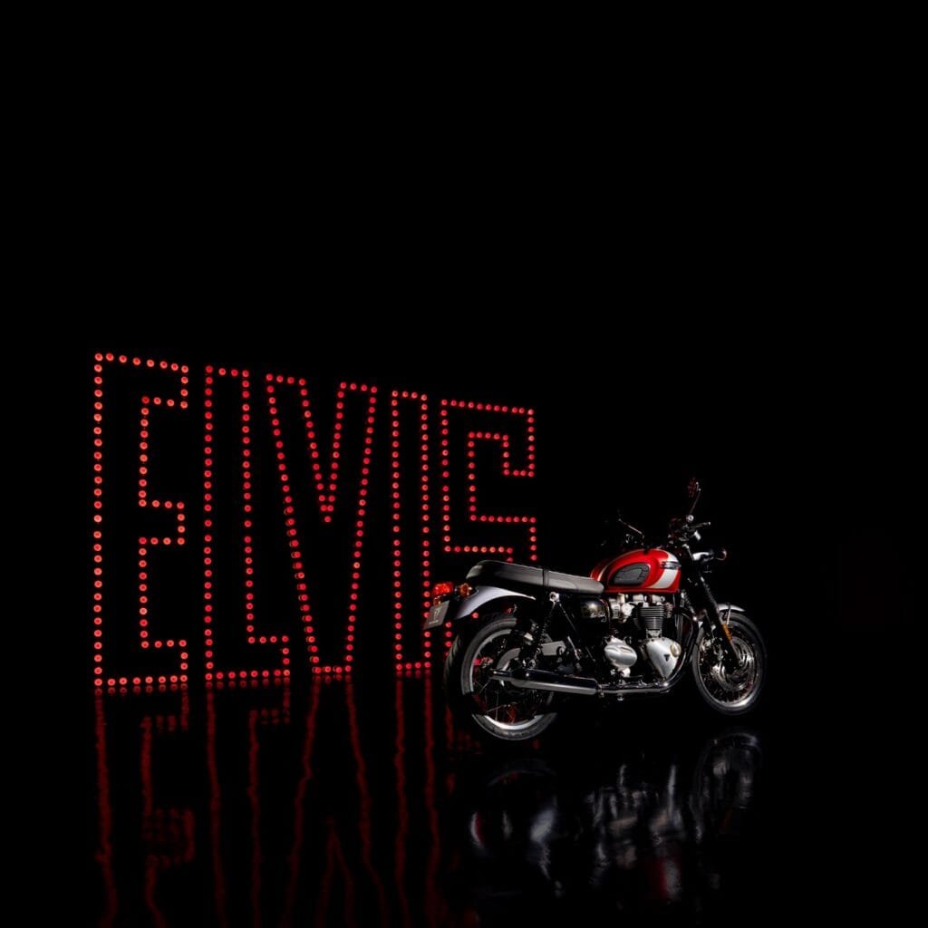 Triumph Bonneville T120 Elvis Presley Edición Limitada | EUROPACOCHE