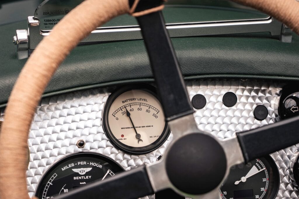 Salpicadero Bentley Blower Jnr una réplica del Bentley Blower de 1929 | EUROPACOCHE