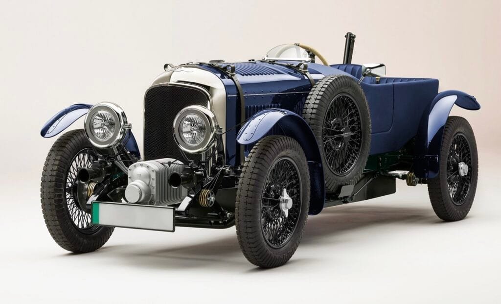 Exterior Bentley Blower Jnr Azul una réplica del Bentley Blower de 1929 | EUROPACOCHE