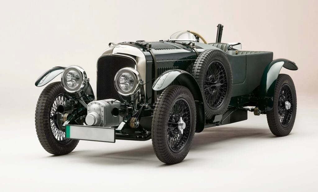 Exterior del Bentley Blower Jnr color verde una réplica del Bentley Blower de 1929 | EUROPACOCHE