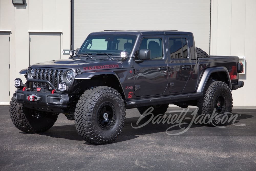 Barrett Jackson presenta un Jeep Gladiator 2020 Customizado para subastar.