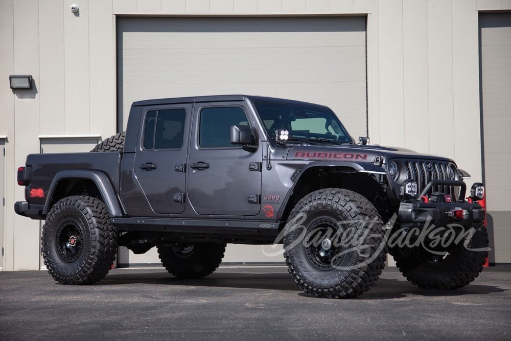 Subasta del Jeep Gladiator 2020 de Barrett Jackson | EUROPACOCHE