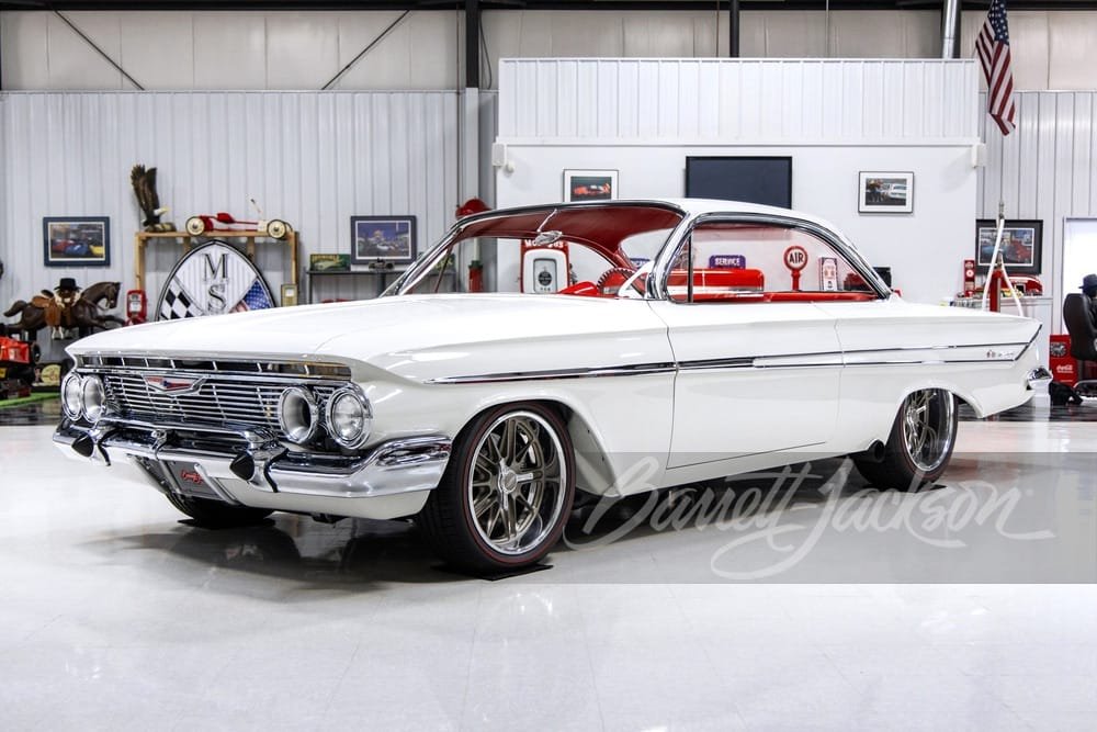 Subasta del 1961 Chevrolet Impala "White Suede" | EUROPACOCHE