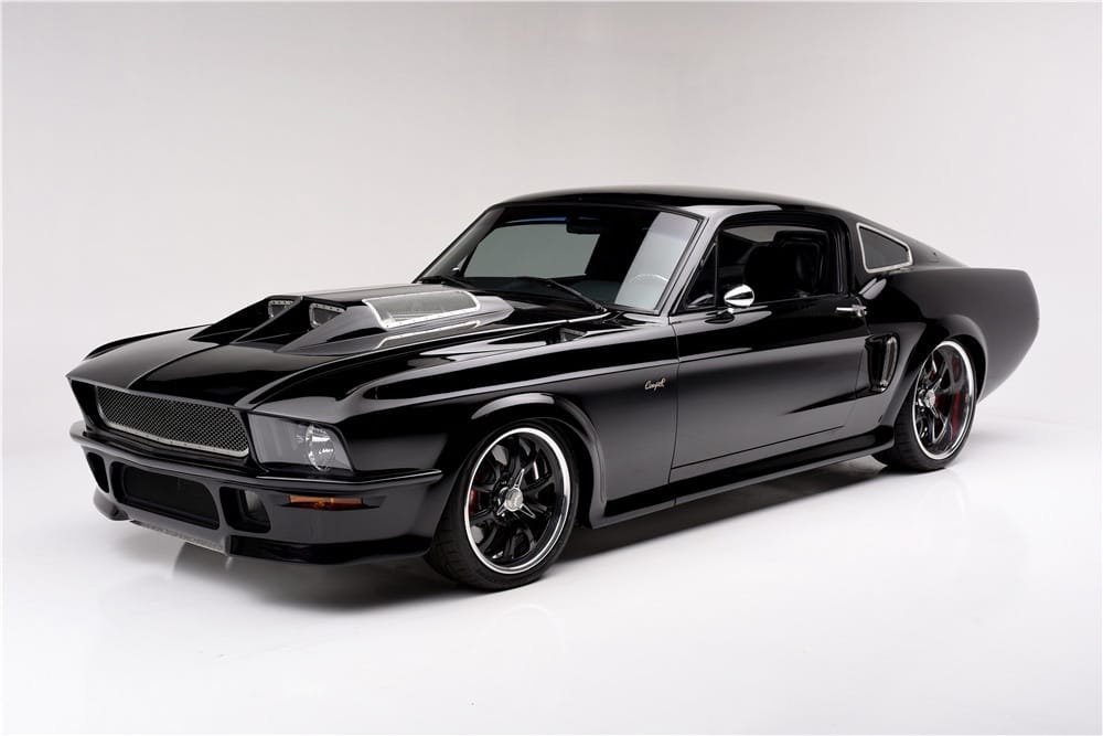 Ford Mustang de 1967 "Obsidian" – La Joya de Autoworks International en Barrett Jackson