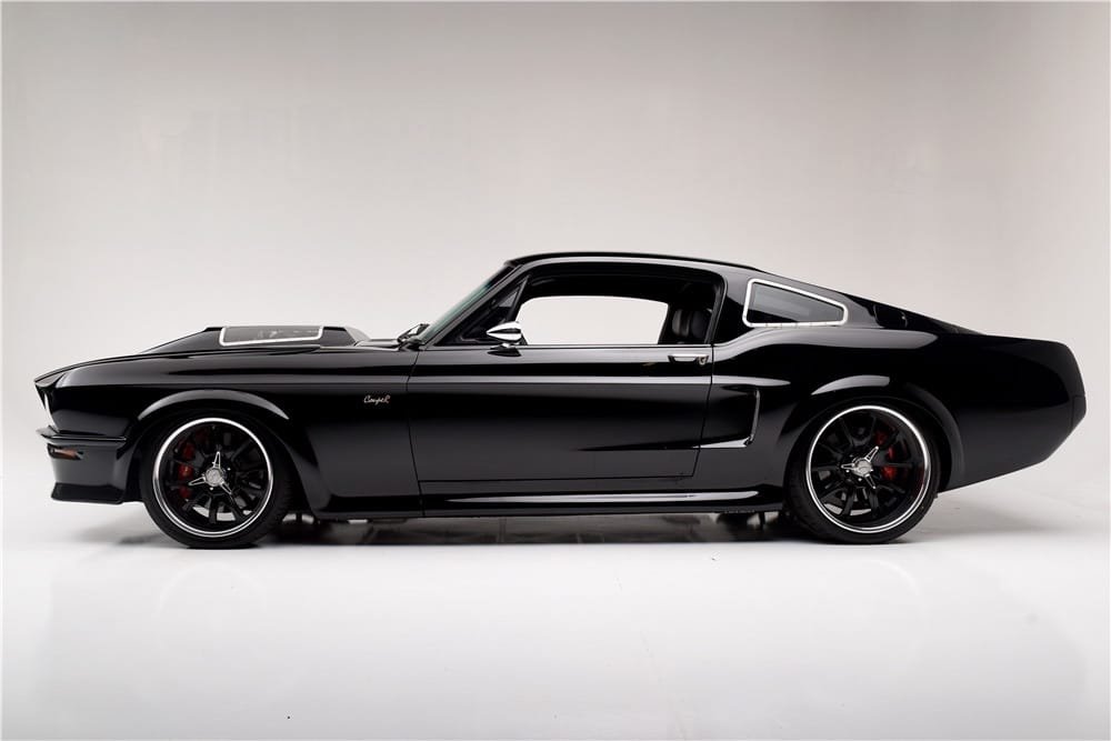 Exterior Ford Mustang de 1967 "Obsidian" Barrett Jackson | EUROPACOCHE