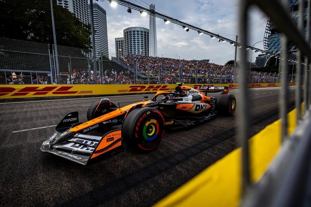 "Fue una carrera increíble", comentó Norris al finalizar.