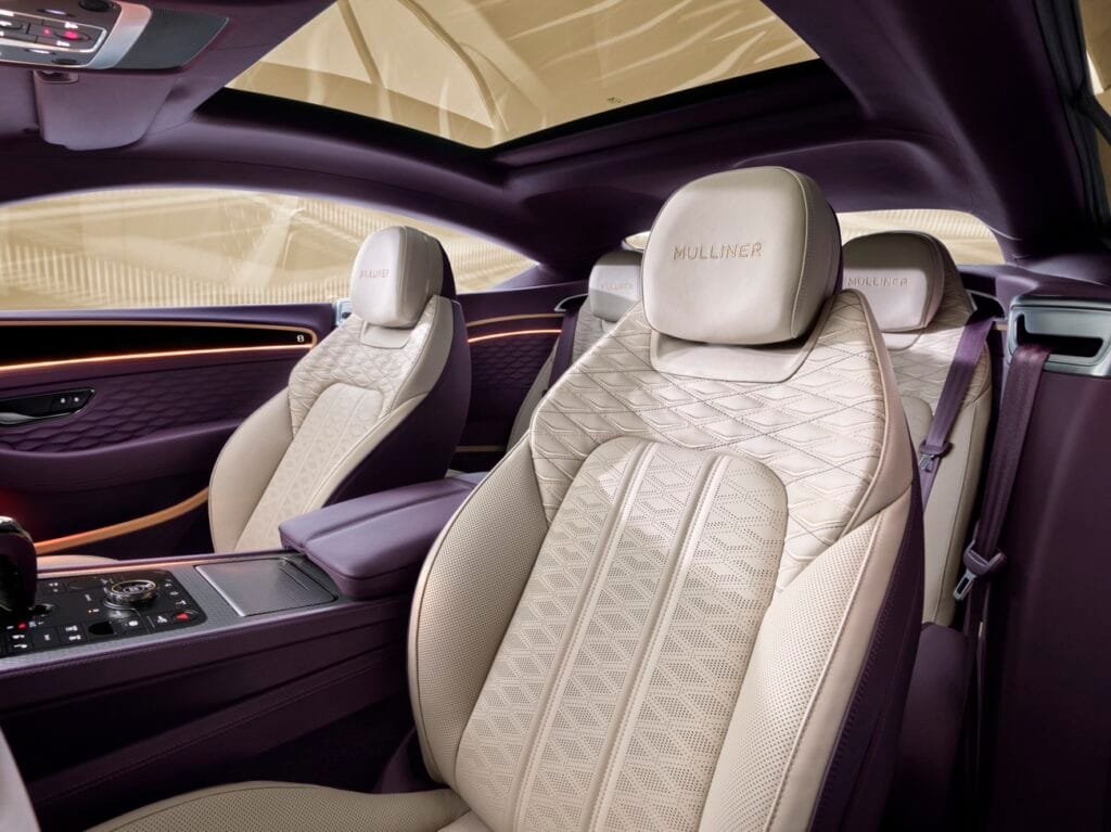 Interior Bentley Mulliner Continental GT, GTC y Flying Spur | EUROPACOCHE