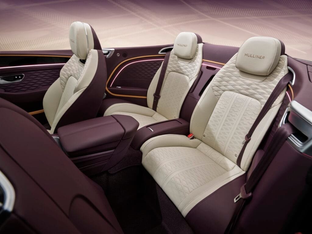 Convertible interior Bentley Mulliner Continental GT, GTC y Flying Spur | EUROPACOCHE