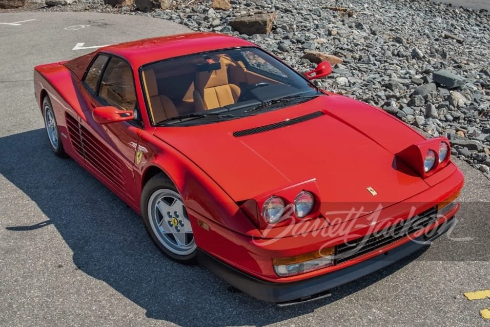 Subasta en Barrett Jackson del Ferrari Testarossa de 1988 | EUROPACOCHE