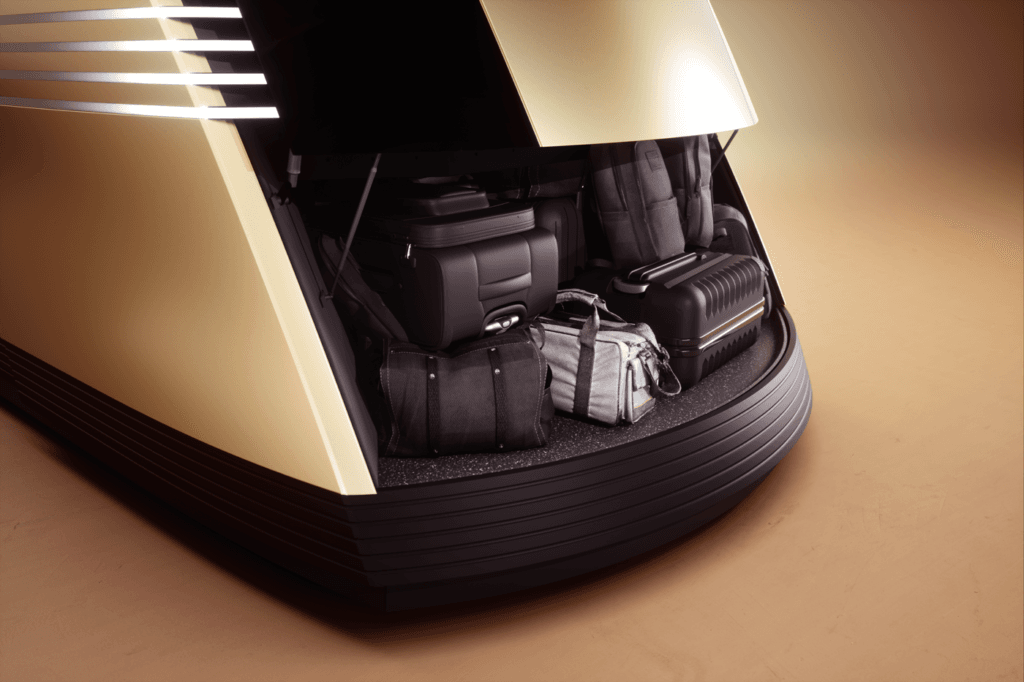 Porta equipaje del Tesla Robovan 2025 | EUROPACOCHE