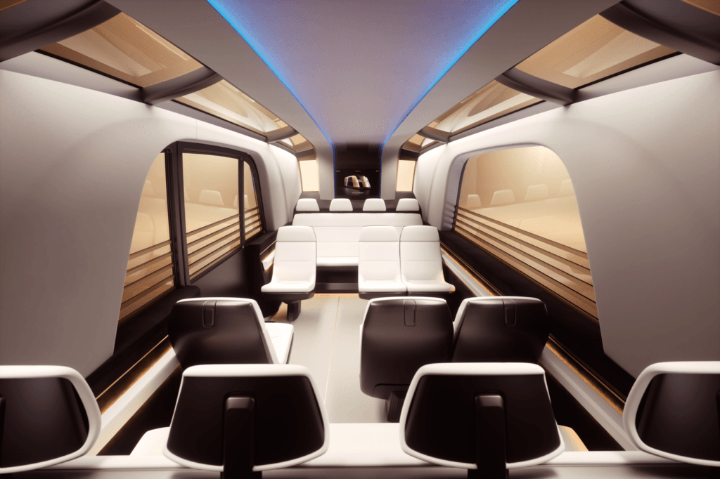 Interior Tesla Robovan 2025 | EUROPACOCHE