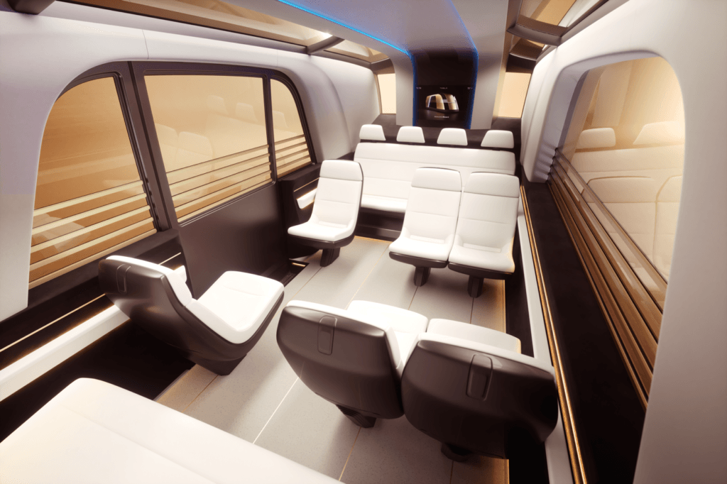 Interior habitáculo Tesla Robovan 2025 | EUROPACOCHE