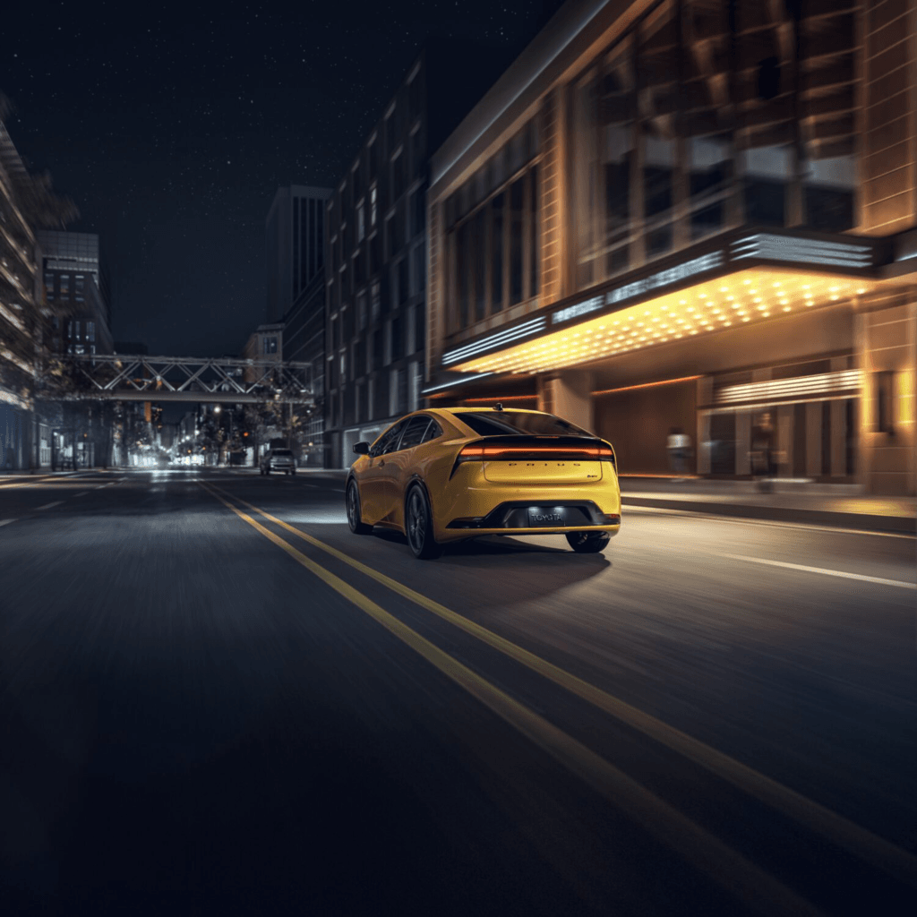 diseño exterior Toyota Prius Nightshade 2025 | EUROPACOCHE.COM