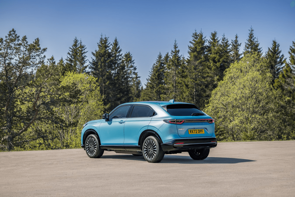 El Honda e:Ny1 introduce un nuevo lenguaje de diseño exclusivo para los vehículos eléctricos de la marca.