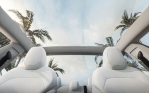 Techo panorámico Interior Tesla Model 3 2025 | EUROPA COCHE