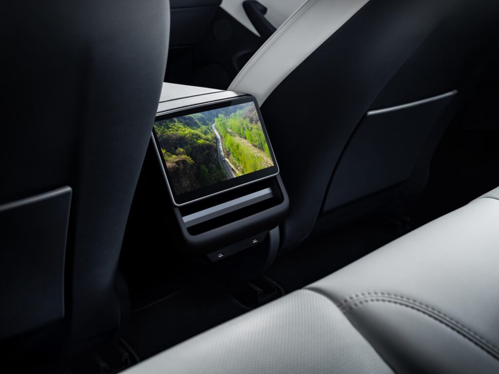 Pantalla trasera Interior Tesla Model 3 2025 | EUROPA COCHE