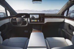 interior tablero Tesla Model X 2025 | EUROPA COCHE