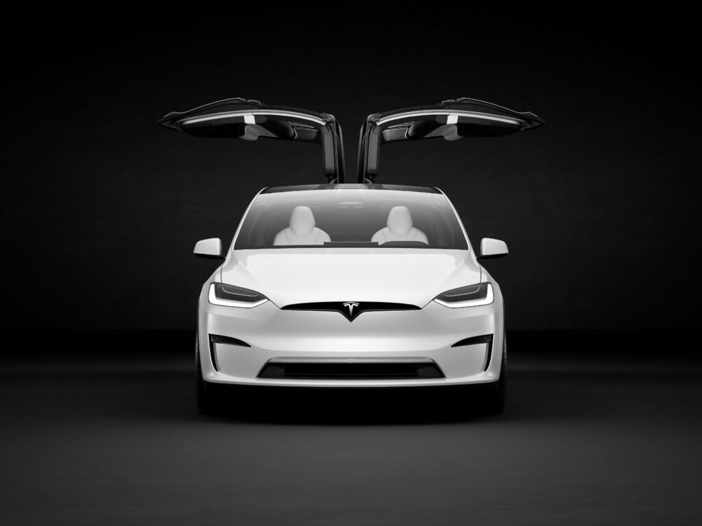 Exterior delantero Tesla Model X 2025 | EUROPA COCHE