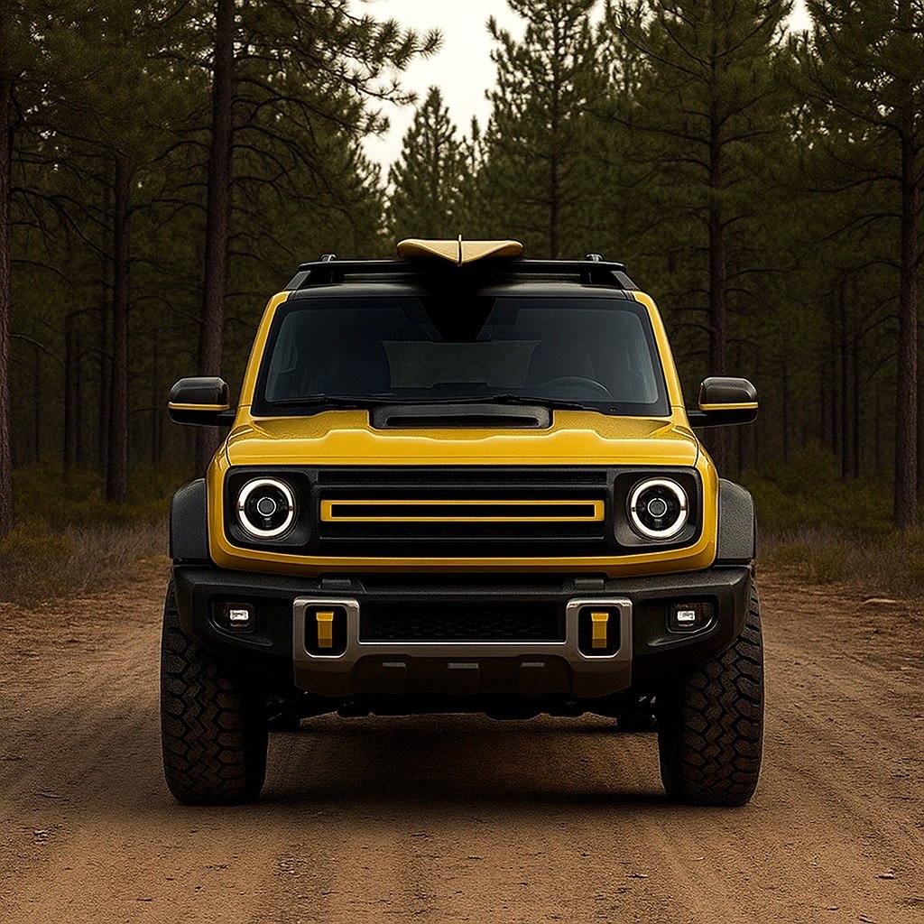 Exterior Frontal Europa Coche® Amazonas Concept