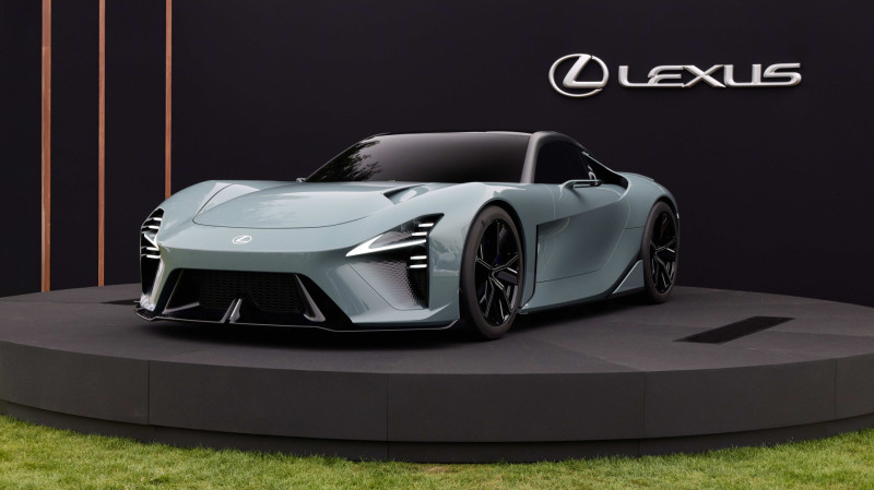 Lexus Sport Concept: la visión de futuro de la marca japonesa debutó en The Quail 2025
