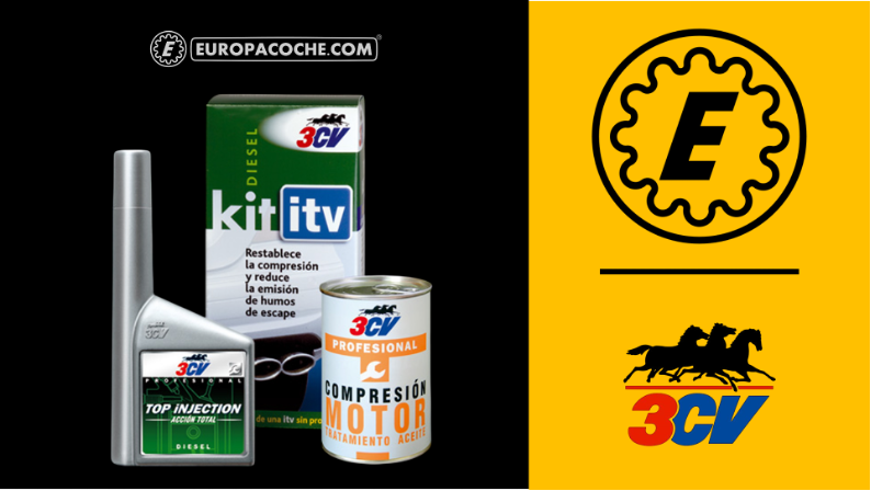 Kit ITV Diésel Acción Total 3CV: tratamiento profesional que combina limpieza de inyectores y restauración de compresión. Menos emisiones, más potencia y motor protegido para una ITV sin problemas.