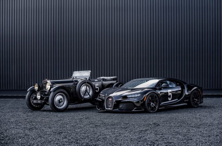 El Bugatti Chiron Súper Sport Hommage T50S celebra la historia del pionero de las carreras Bugatti Type 50S