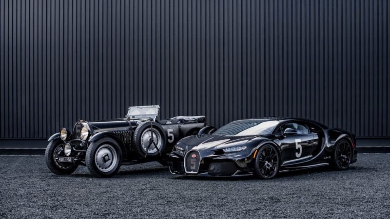 El Bugatti Chiron Súper Sport Hommage T50S celebra la historia del pionero de las carreras Bugatti Type 50S