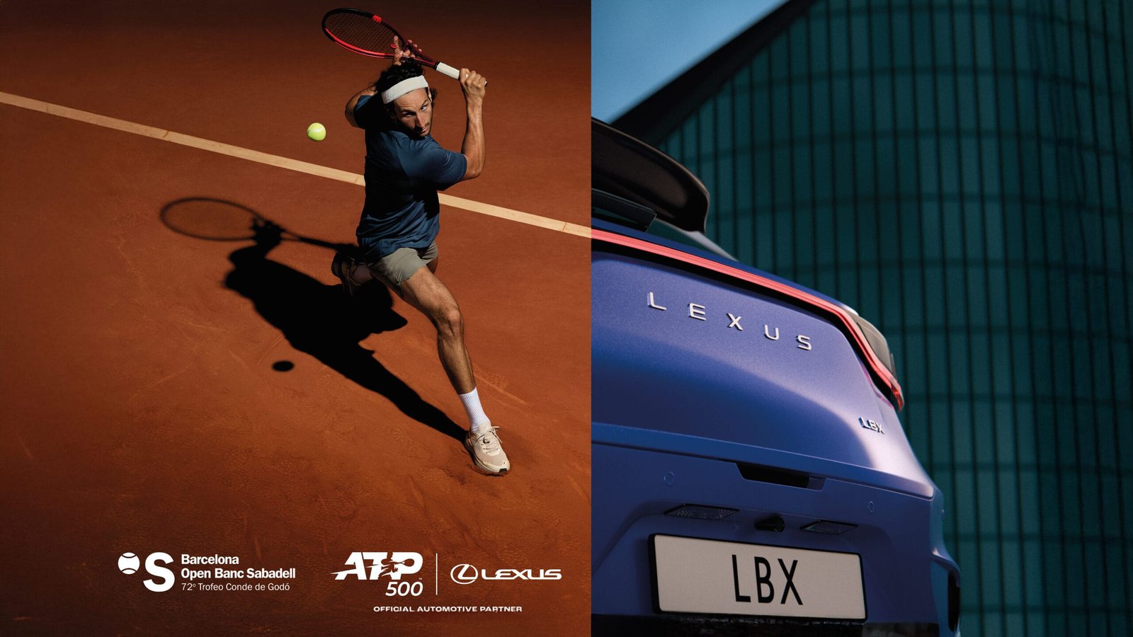 Lexus RZ Revoluciona el Trofeo Conde de Godó en el Barcelona Open Banc Sabadell 2025: