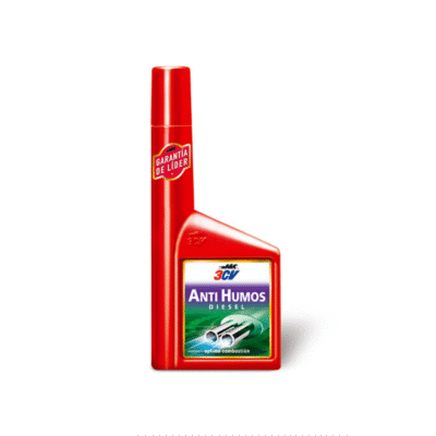 Elimina los humos negros y mejora la eficiencia de tu motor con Anti Humos Diésel 3CV. Menor consumo, combustión limpia y protección para TDI, HDI y common rail.