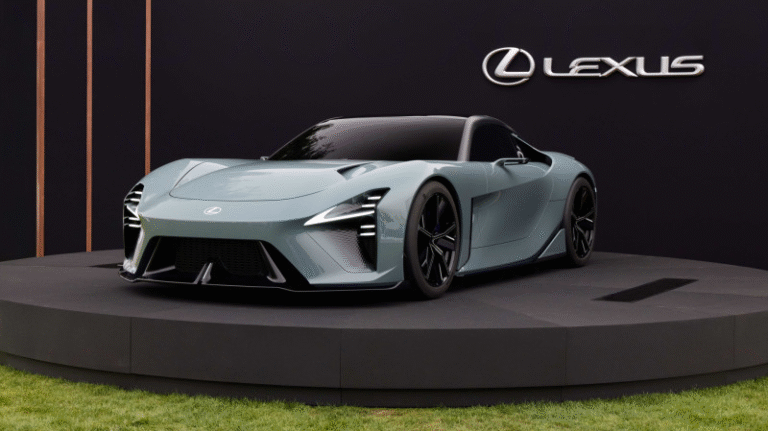 Lexus Sport Concept: la visión de futuro de la marca japonesa debutó en The Quail 2025