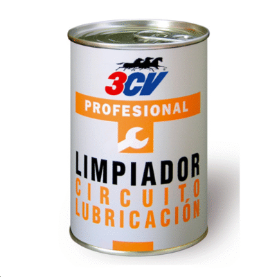 Limpiador de circuito de lubricación 3CV 350 ml: mantiene tu motor limpio, elimina residuos y protege el sistema de aceite en coches gasolina y diésel.