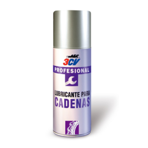 Lubricante 3CV para cadenas, motos, bicicletas y herramientas – Alta protección, hidrófugo y resistente al desgaste.