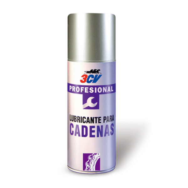 Lubricante 3CV para cadenas, motos, bicicletas y herramientas – Alta protección, hidrófugo y resistente al desgaste.
