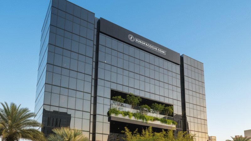 Europa Coche® headquarters – one of Spain’s leading companies, known for its contributions to technological innovation and digital transformation in Europe.