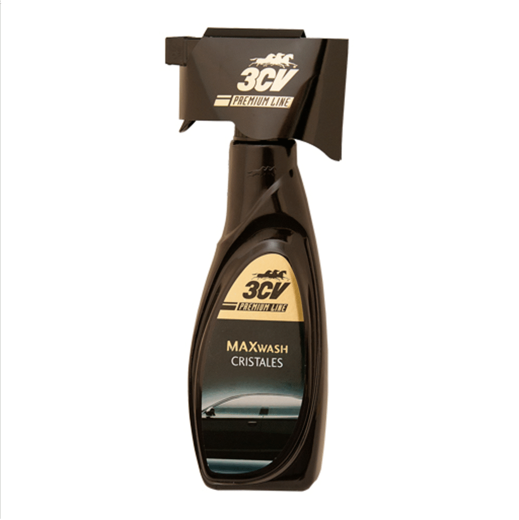 El MAXWASH Cristales es el limpiador profesional ideal para vehículos y hogar, formulado para eliminar grasa, silicona, insectos y residuos de nicotina de los cristales, parabrisas y faros sin dejar rastro ni reflejos. Su fórmula avanzada garantiza una transparencia total y brillo duradero, cuidando las superficies con máxima eficacia. Perfecto para mantener una visibilidad impecable en todo momento.